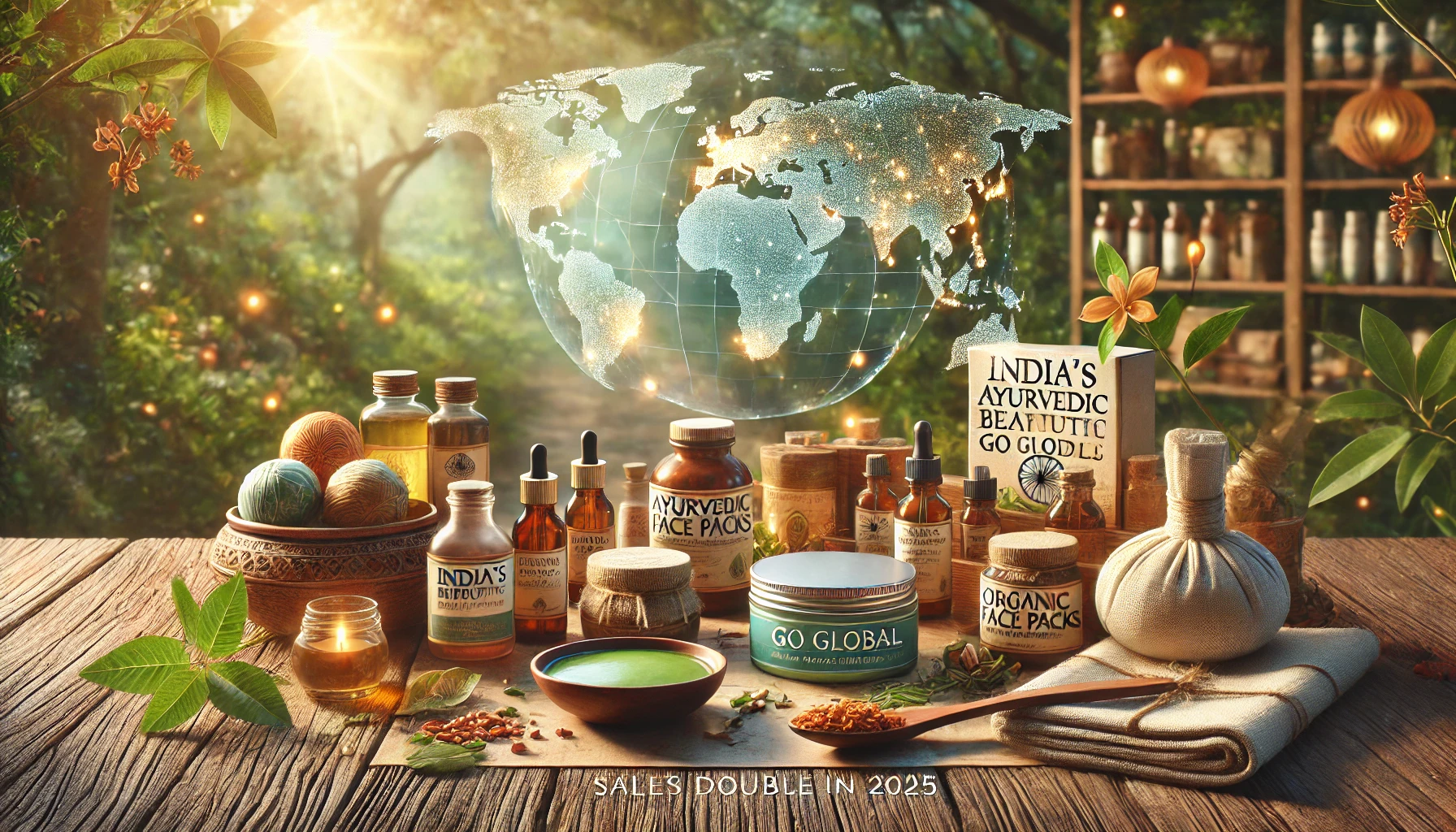 منتجات التجميل الأيورفيدا الهندية تغزو الأسواق العالمية: تضاعف المبيعات في عام 2025